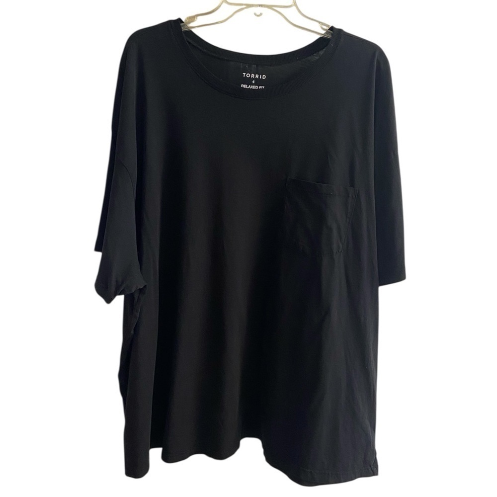 Torrid black t shirt crewneck cotton 4X